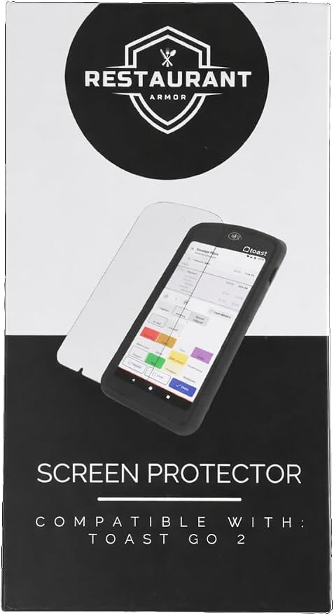 Toast Go 2 Screen Protector | Tempered Glass Shield - Image 4