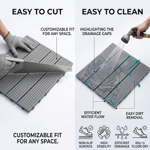 44 Pack Interlocking Deck Tiles - Image 3