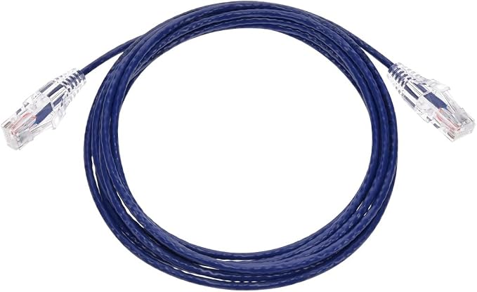Monoprice Cat6 10ft Purple Component Level Patch Cable UTP 28AWG 550MHz Pure - Image 4