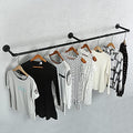 Oroonoko 60" Wall Mounted Clothes Rack, Closet Rods by Oroonoko