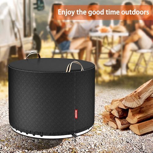 QH.HOME for Solo Stove Bonfire 22" 100% Waterproof Smokeless Fire Pit Cover - Image 5