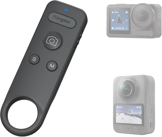 Bluetooth Remote Control for DJI Osmo Action 6/5, Smart Controller Wireless by KingMa