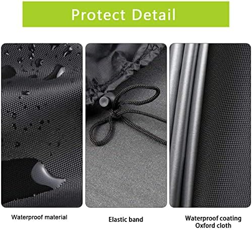 Waterproof Fire Pit Cover Round 22" D x 22" H - Image 2