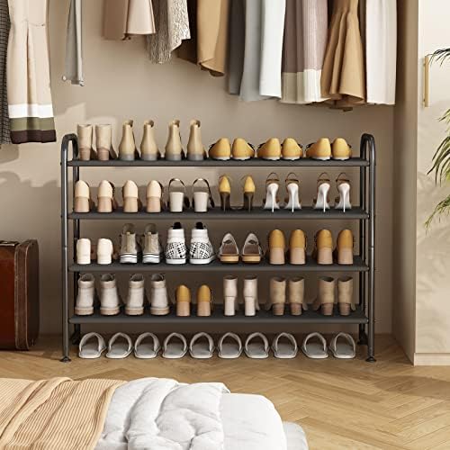 INGIORDAR 4 Tier Long Shoe Rack Organizer - Image 2