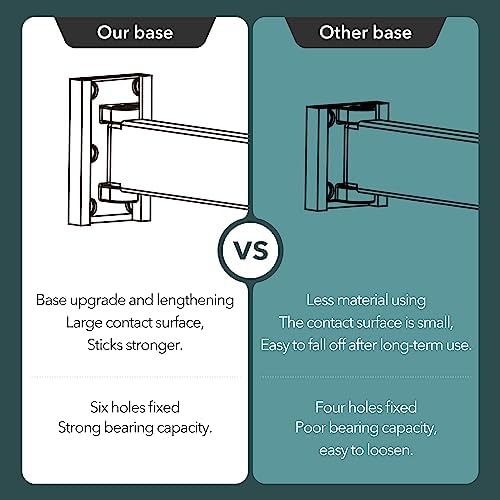 Wall Mounted Drying Rack, Foldable Clothes Drying Rack - Image 2