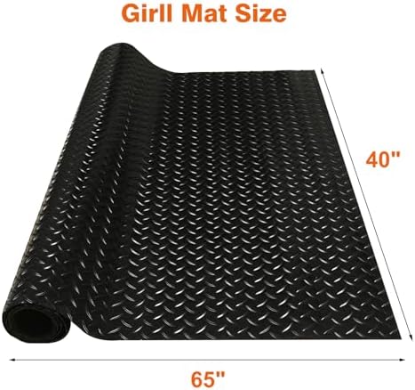 No Curled Edges 65"*40" Under Grill Mats - Image 2