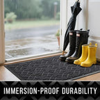 Yimobra Extra Large Door Mat 60x36, All-Season Outdoor Doormat - Image 4