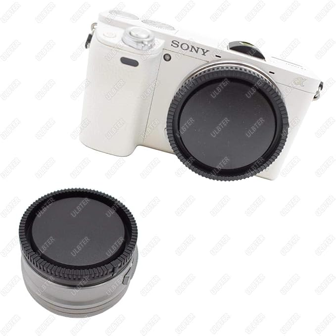Body Cap + Rear Lens Cap Cover for Sony Alpha E Mount A7R V A7R IV A7R III A7R - Image 5