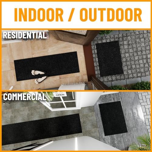 Ottomanso 7x10 Large Waterproof Floor Mat, Non-Slip Indoor Outdoor Door Mat - Image 2