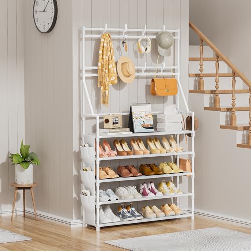 OYREL Shoe Rack 5 Tier Shoe Racks Organizer 20-25 Pairs - Image 4