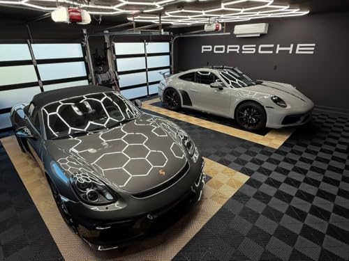 Swisstrax Ribtrax PRO Garage Floor Tiles, Mocha Java - Image 6