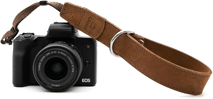 C Coiro Leather Camera Wrist Strap - Image 2