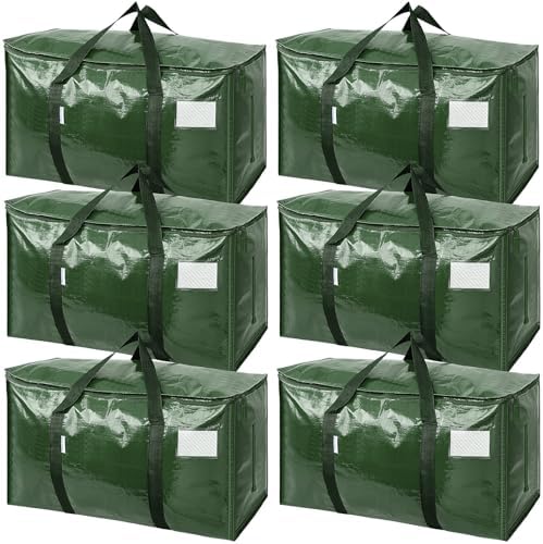 TICONN 6 Pack Extra Large Moving Bags Heavy Duty by TICONN