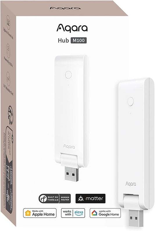 Aqara Smart Hub M100 for Home Automation, Matter Controller, Thread Border by Aqara