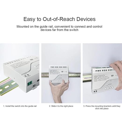 4 Channel Smart WiFi RF Bluetooth Wireless Dry Contact Relay Switch Module - Image 8