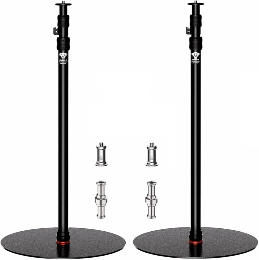 IFOOTAGE RB-A400 Round Base Light Stand Monopod, Live Streaming, Payload 22LBS by IFOOTAGE