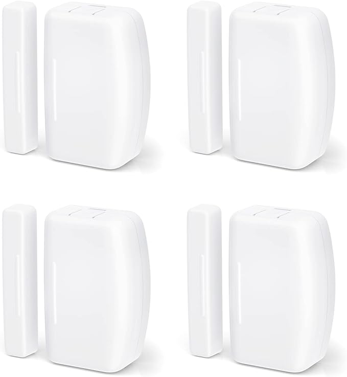 THIRDREALITY Zigbee Contact Sensor 4 Pack, Door and Window Monitor, Home by ThirdReality