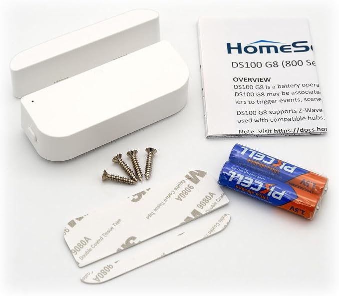 HomeSeer Smart Door & Window Sensor, 800 Series Long Range Z-Wave Technology - Image 5