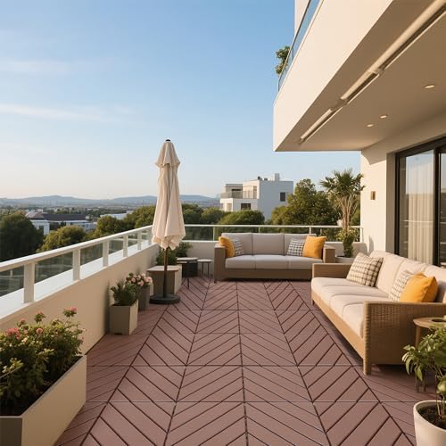 Deck Tiles, Waterproof Patio Flooring - Image 5