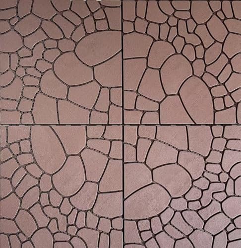 Patio Deck Tiles, Interlocking Deck Tiles, PP Outdoor Floor Tiles, Stone - Image 2