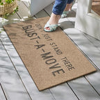 Funny Outdoor Indoor Door Mats Don't Just Stand There Bust A Move Welcome Mat - Image 2