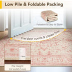RELEANY Washable Area Rug, Runner 2'x8' - Image 4