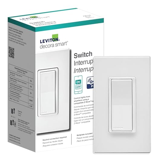 Leviton Decora Smart Switch Z-Wave 800 Series by Leviton
