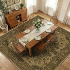 RELEANY Washable Area Rug, Square 10'x10' - Image 3