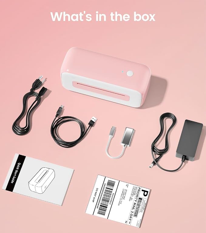 Phomemo Shipping Label Printer- Bluetooth Thermal Label Printer 4x6 - Image 9