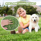 Artificial Grass Fake Grass Lawn Turf 8 ft x 38 ft, GL Realistic Synthetic Pet - Image 5