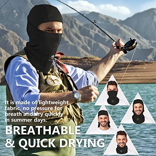 Balaclava Ski Mask, Sun Protection Breathable Face Cover Men Women - Image 3
