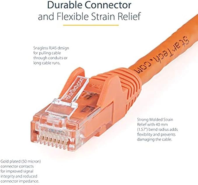 StarTech 30ft CAT6 Ethernet Cable - Image 3