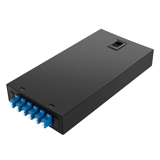 Wallmount Box Fiber Optic Terminal encloure 6 LC Duplex Port - Image 7