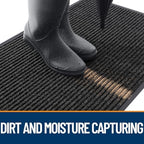 OLANLY 2-Pack Front Door Mats 59x34, Waterproof Heavy-Duty Doormats - Image 5