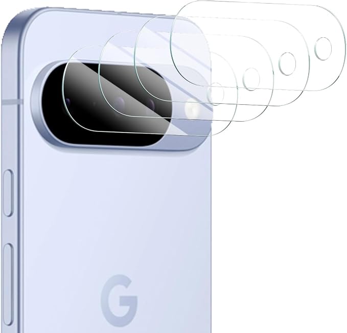 4-Pack Camera Lens Protector for Google Pixel 10, Tempered Glass Camera Cover by ScreenProtectorCase