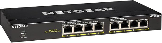 NETGEAR 8-Port PoE+ Gigabit Ethernet Unmanaged Essentials Switch - by NETGEAR