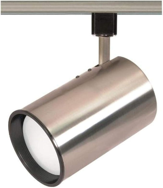 NUVO TH308 R30 Straight Cyl Track Head, Brushed Nickel by Nuvo