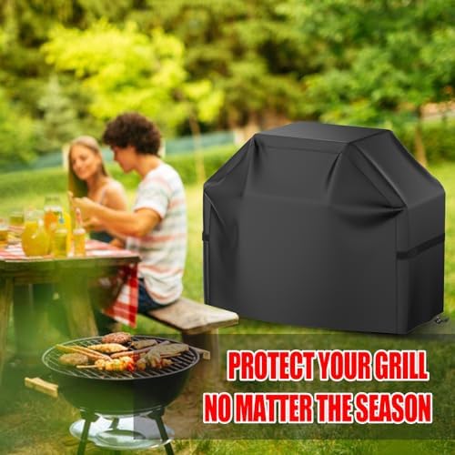 BBQ Grill Cover, Waterproof, Weather Resistant, Fade Resistant, - Image 7