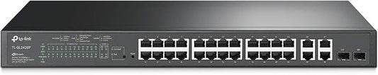 TP-Link Omada SL2428P | 24 Port Fast Ethernet Smart Managed PoE Switch |24 PoE+ by TP-Link