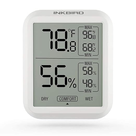Inkbird ITH-20 Digital Thermometer Indoor Hygrometer Room Thermometer Humidity by Inkbird
