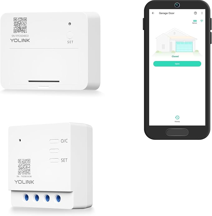 YoLink Garage Door Controller and Wireless Sensor by YoLink
