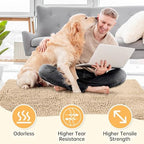Absorbent Dog Door Mat for Muddy Paws, Trap Dirt Front Door Mat Indoor Entrance - Image 5