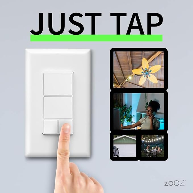 Zooz 800 Series Z-Wave Long Range Wall Remote & Scene Controller ZEN37 - Image 3