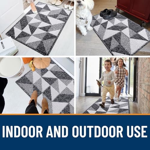 OLANLY Door Mat Indoor Entrance Washable 47x23, Odor-Free Low-Profile Front - Image 7