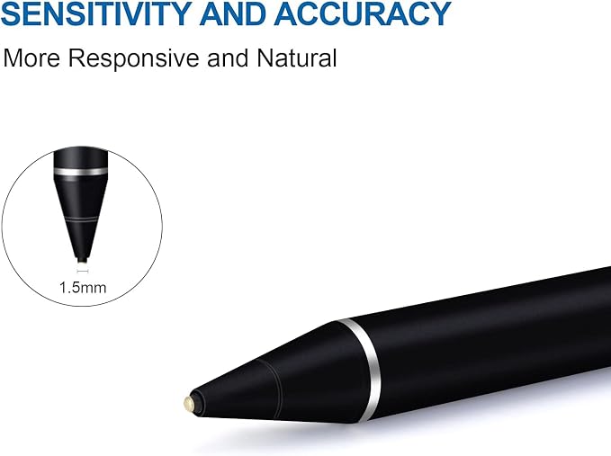 Active Stylus Pens for Touch Screens, Active Pencil Smart Digital Pens Fine - Image 3