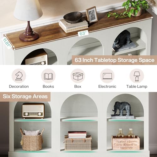 Tribesigns Console Table with Storage - Image 6