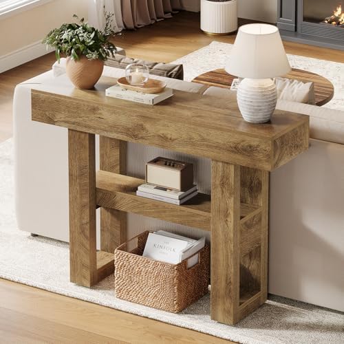 Tribesigns 41.34" Farmhouse Console Table, Sofa Table Behind The Couch - Image 3