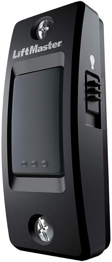 LiftMaster 883LMW Wall-Mounted Wired Push Garage Door Opener and Doorbell Button by LiftMaster