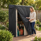 Outdoor Storage Shed Cover 72"x46"x78" - Image 6