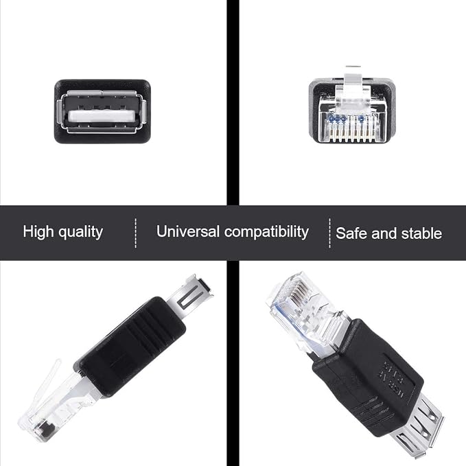 Herfair Ethernet to USB Adapter 2PCS - Image 3